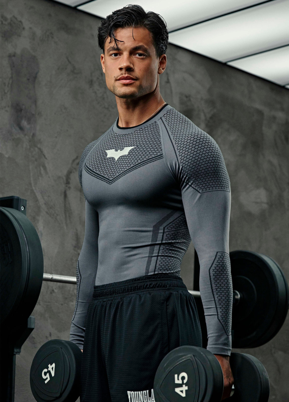 Batman Comprees LongSleeve 8004