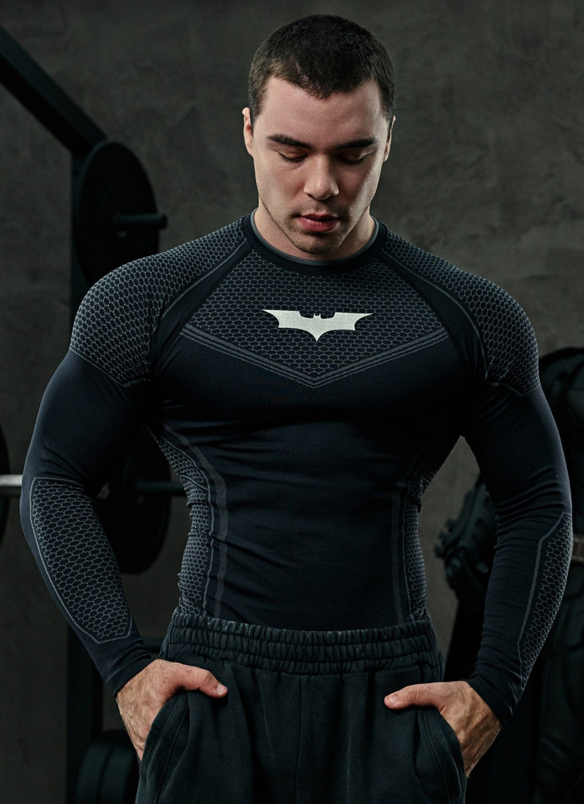 Batman Comprees LongSleeve 8004
